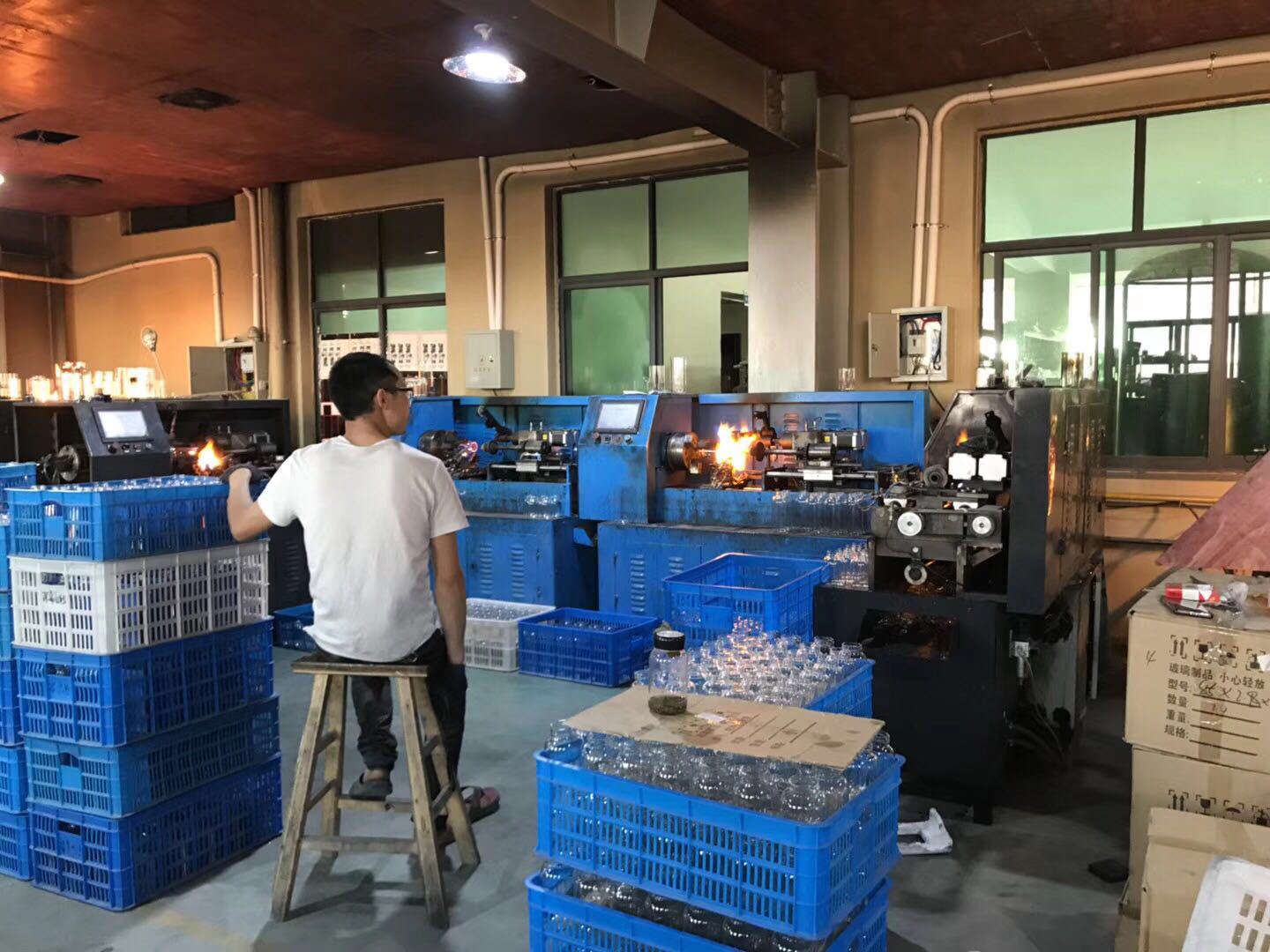 厂家直销耐高温时尚玻璃杯便携创意水杯子批发花茶杯可定制logo