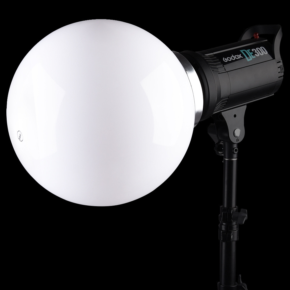 影棚闪光灯30cm柔光球儿童摄影道具柔光球摄影灯柔光罩保荣卡口