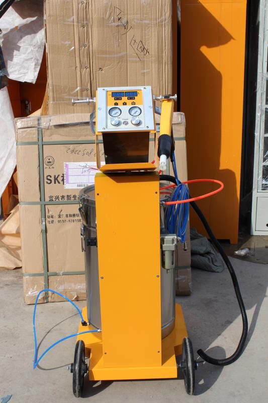 智能小型手动双推动喷涂机 多功能电动加长喷枪粉末喷粉机