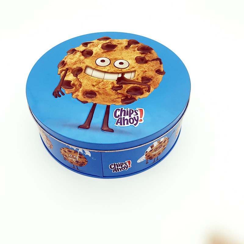 经典饼干圆罐 厂家热销饼干圆罐 圆形饼干罐