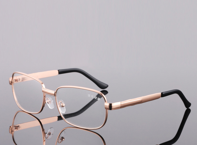 金属眼镜框平光镜 金属劳保镜 强化玻璃 光学玻璃平光眼镜