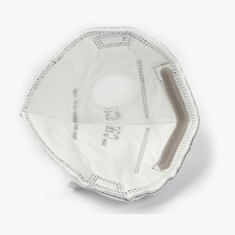 朝美6002a-4活性炭带呼吸阀口罩(耳戴式)防尘防颗粒物口罩