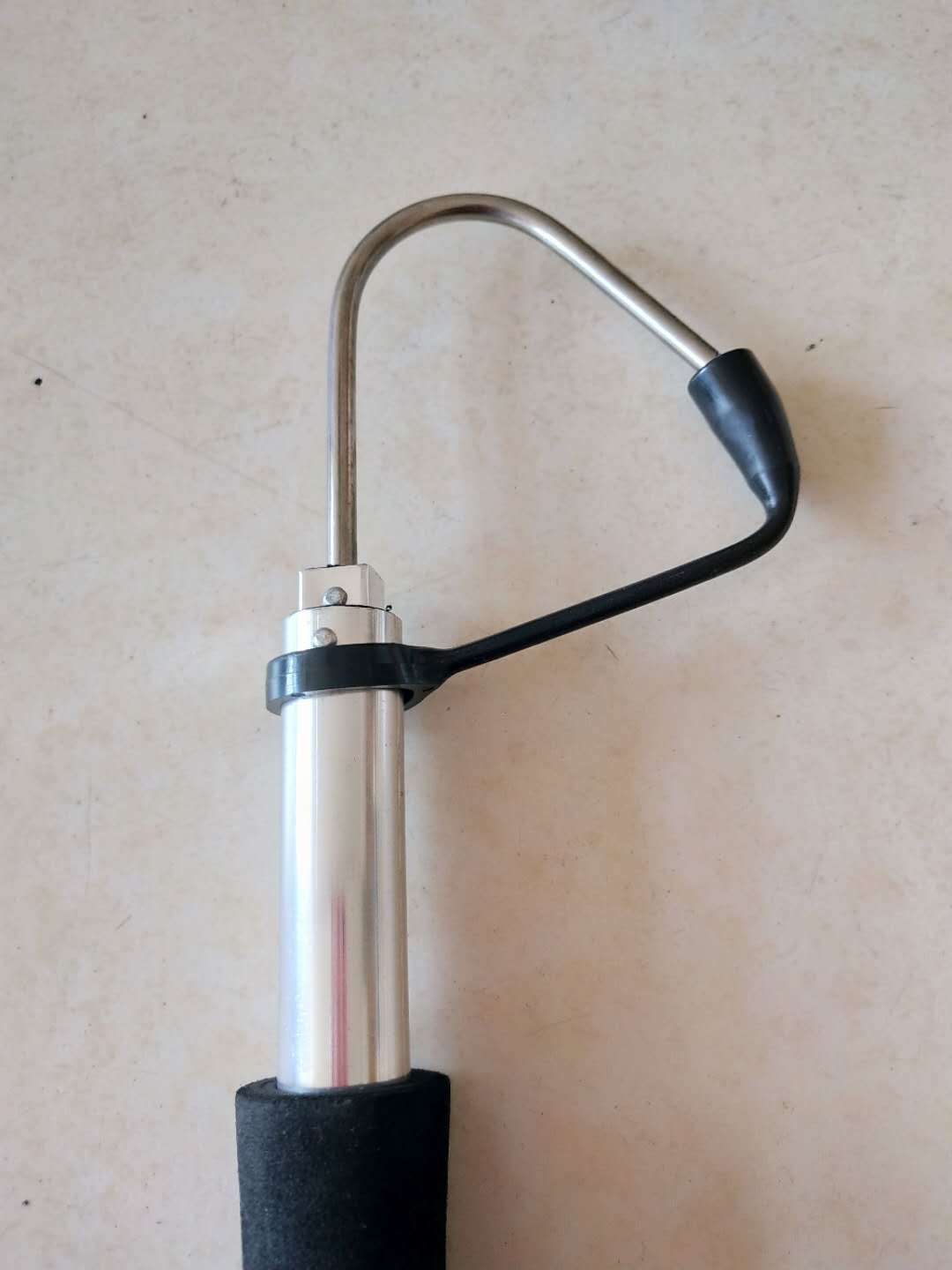 批发不锈钢勾鱼器 伸缩式鱼钩 捞鱼钩起鱼器 冰钓船钓鱼搭钩