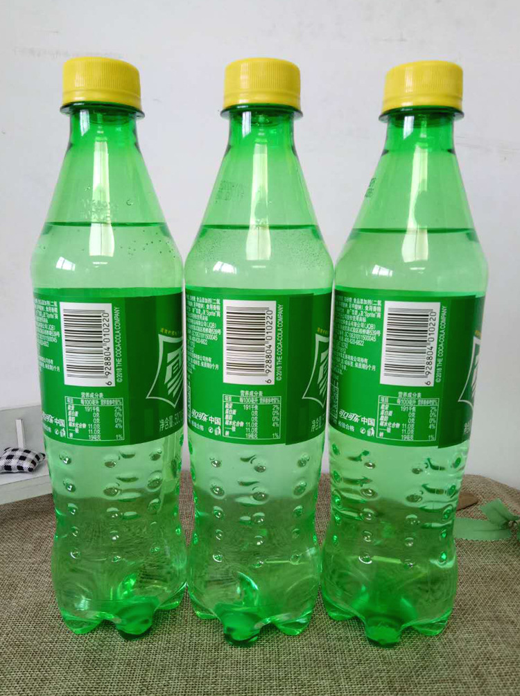 雪碧500ml*24瓶 整箱 碳酸饮料 柠檬味汽水 饮料批发 团购饮料