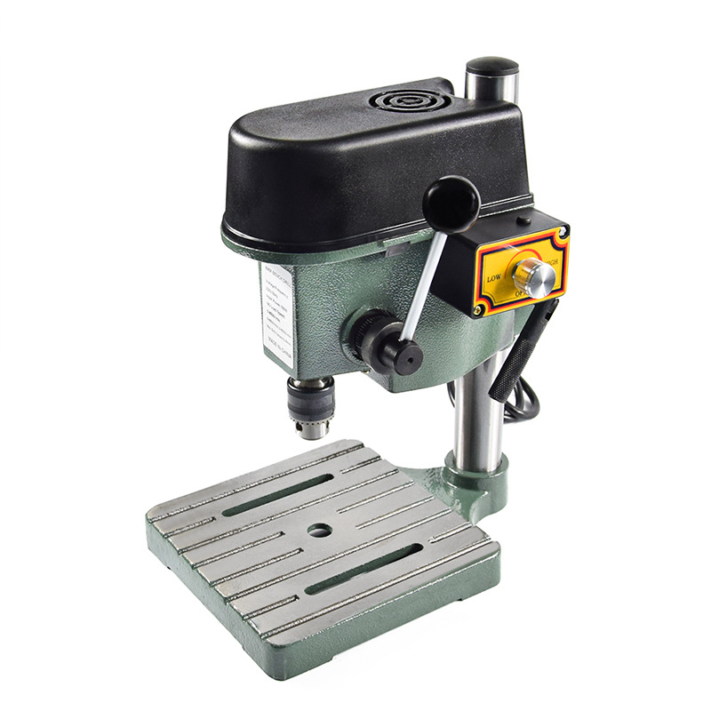 高速小台钻多功能家用迷你台钻佛珠制作钻孔欧标台式钻床铣床批发