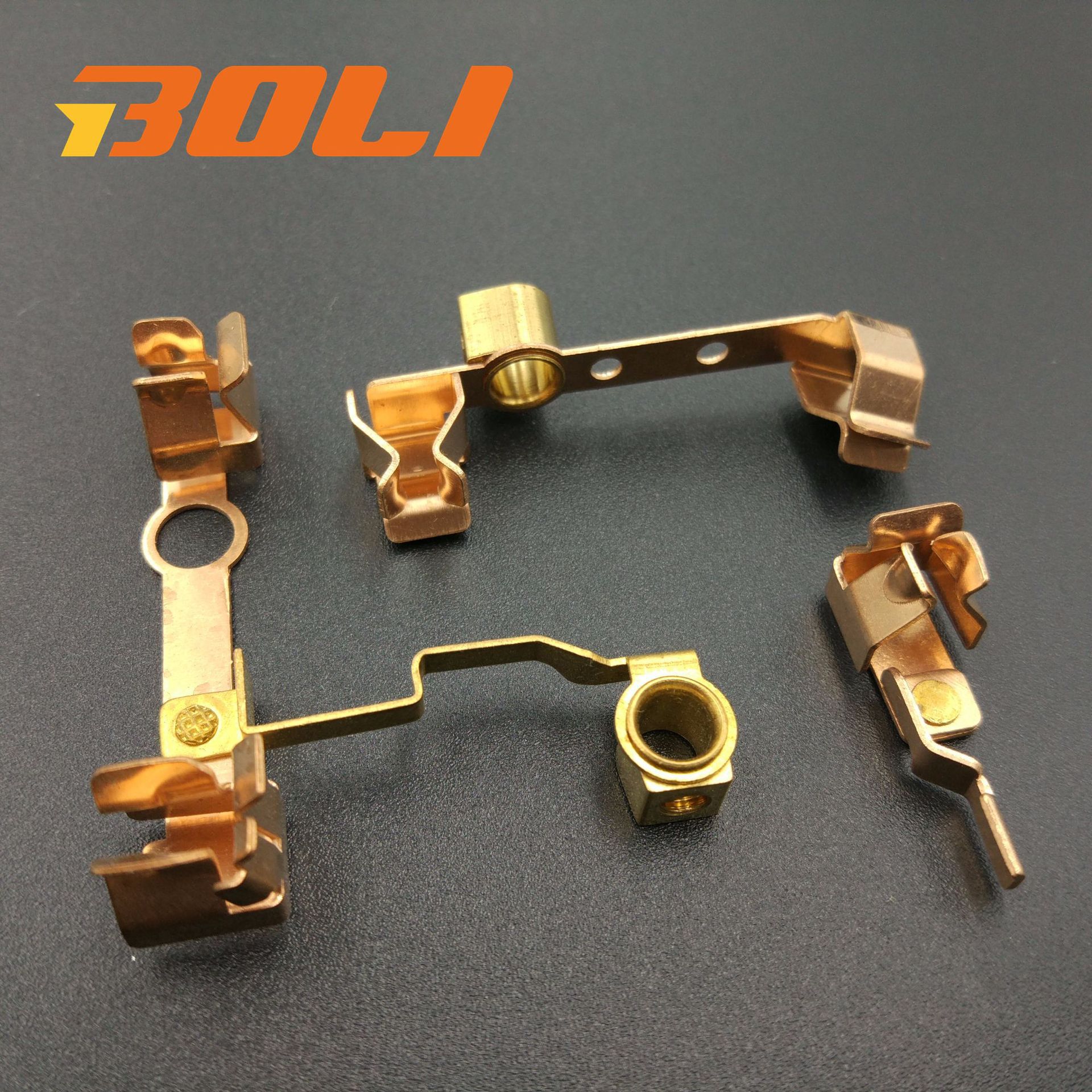 专业生产插座配件插座五金冲压件电源插座连接片排插铜片弹片