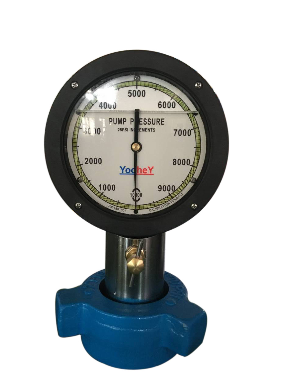 1502由壬压力表泥浆泥浆泵专用压力表组合泥浆压力表