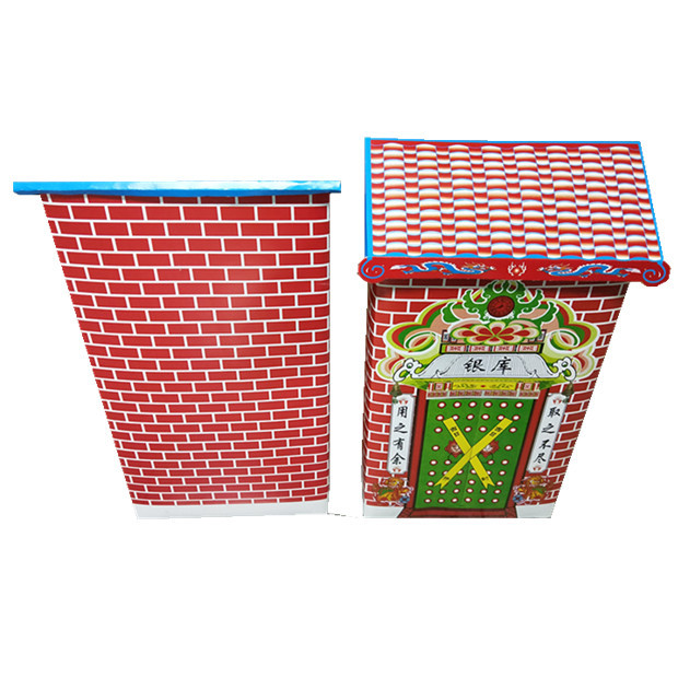 厂家批发祭祀用品金库银库大号殡葬丧葬大全祭祀纸活纸货纸扎祭品