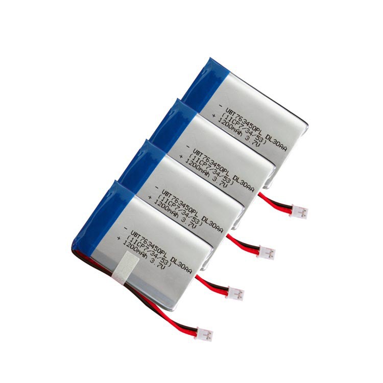 大容量软包聚合物锂电池 3.7v 1200毫安锂电池组 763450全新a品