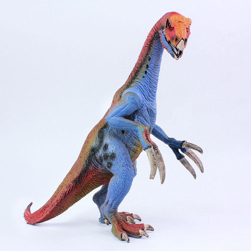 跨境侏罗纪镰刀龙模型玩具实心塑胶仿真恐龙模型静态儿童玩具礼物