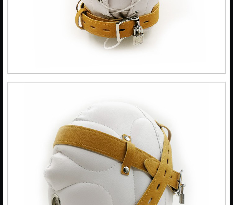 红色源封闭式头套情趣面具夫妻调情玩具成人情趣性用品厂家批发