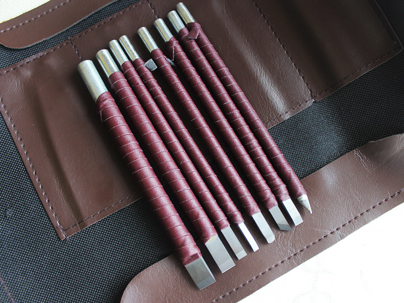 手工雕刻刀刻石刀篆刻刀木雕木工工具印章雕刻石头刻字刀具tr318