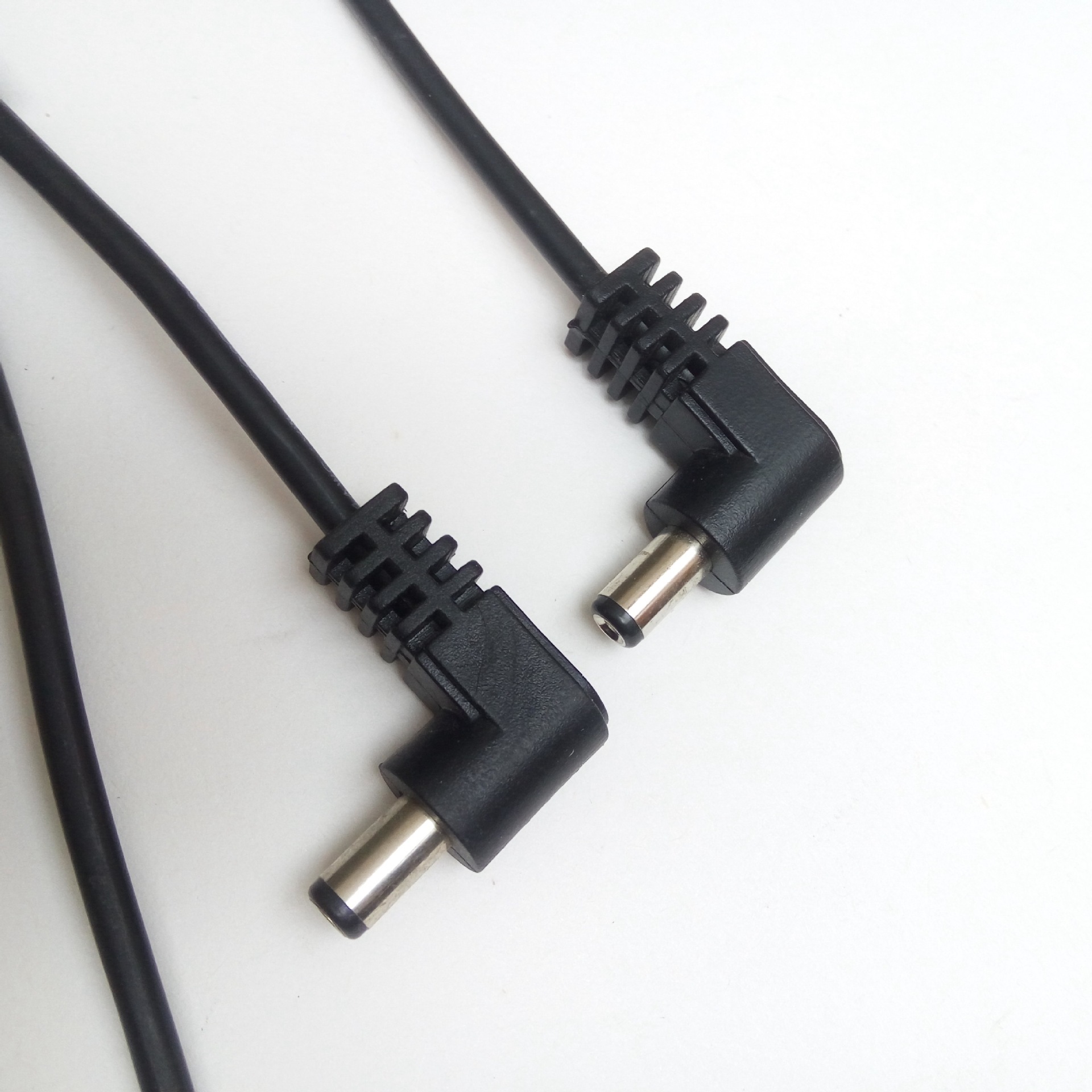 专用定制dc公头母头弯直对插5.5*2.1分叉充电电源线全国包邮