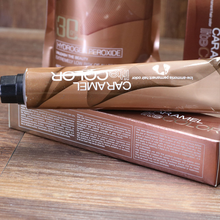 嘉瀛玫瑰棕护理彩色染膏发廊潮染发剂单支色膏美发用品理发店专用