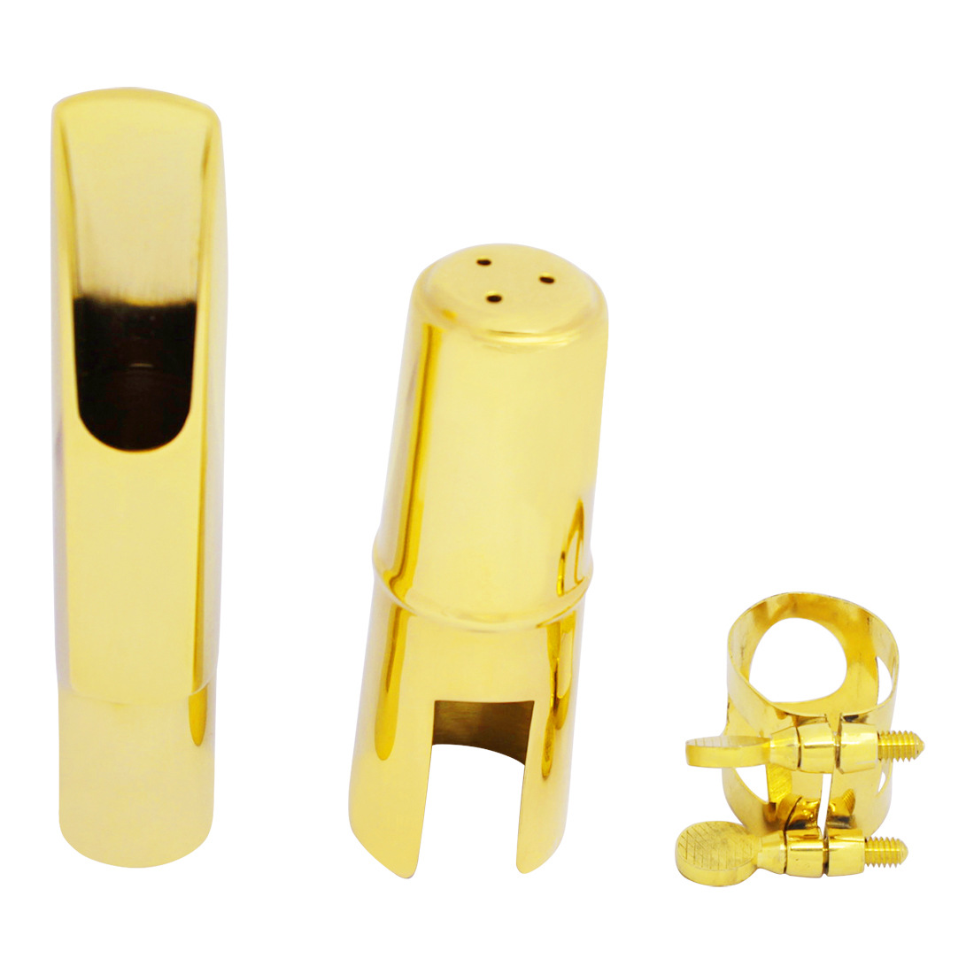 次中音萨克斯金属笛头 送卡扣 笛头盖 牙垫 次中音萨克斯配件