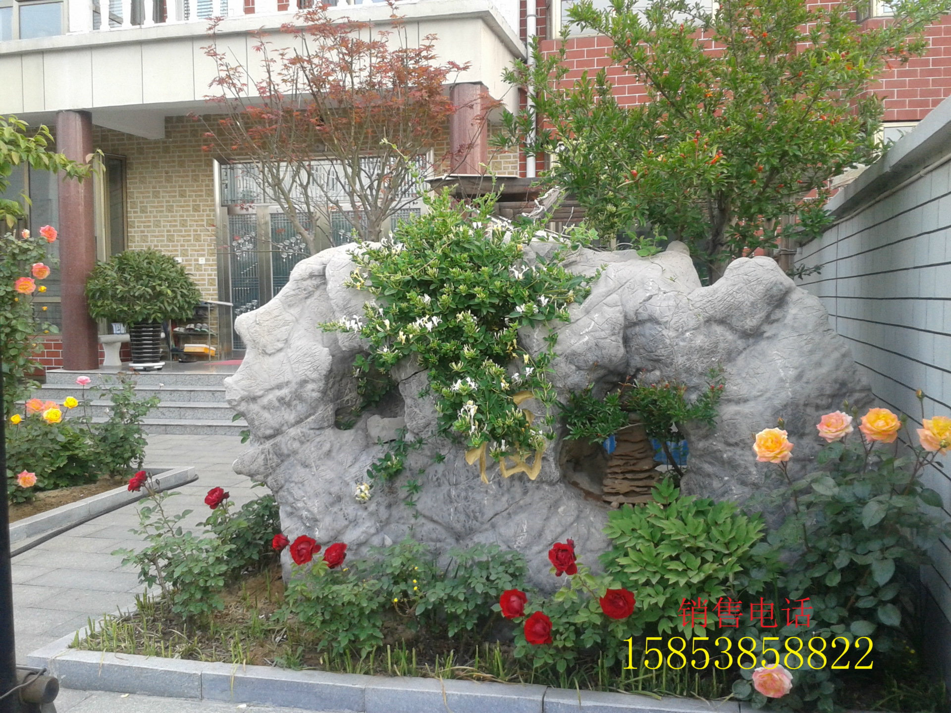 庭院园林石自然景石奇石批发景石种类齐全量大从优