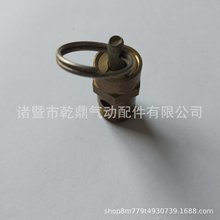 乾鼎高品质厂家直销 1/2 1/4黄铜安全阀门 可定制