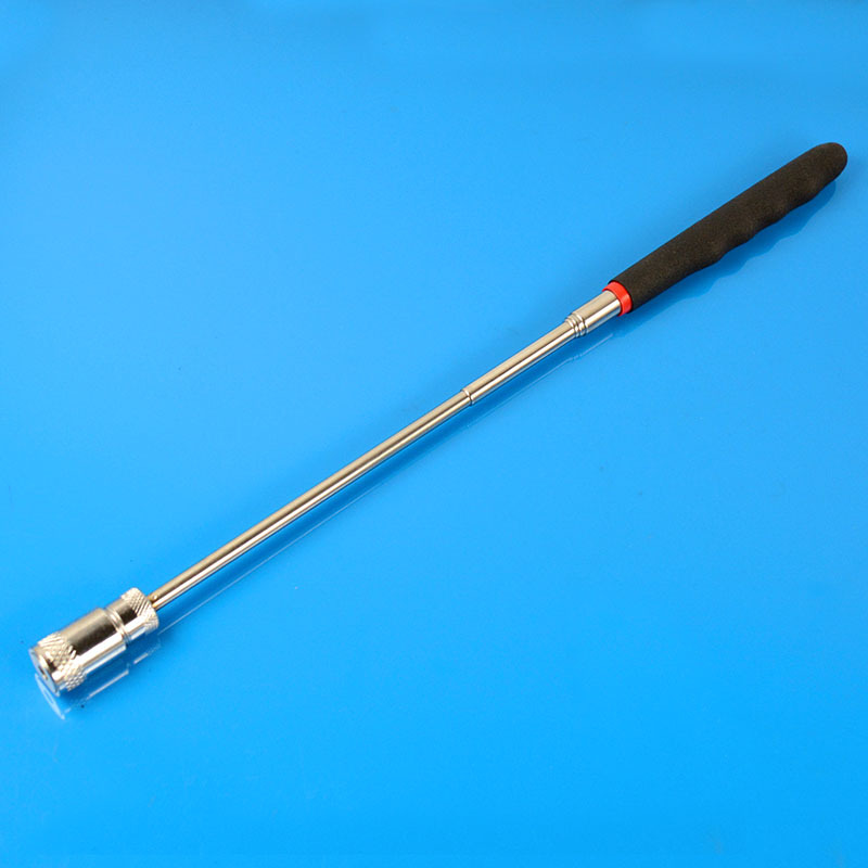 厂家直销伸缩磁性可伸缩吸棒带led灯伸缩强力吸铁棒磁性强吸力棒