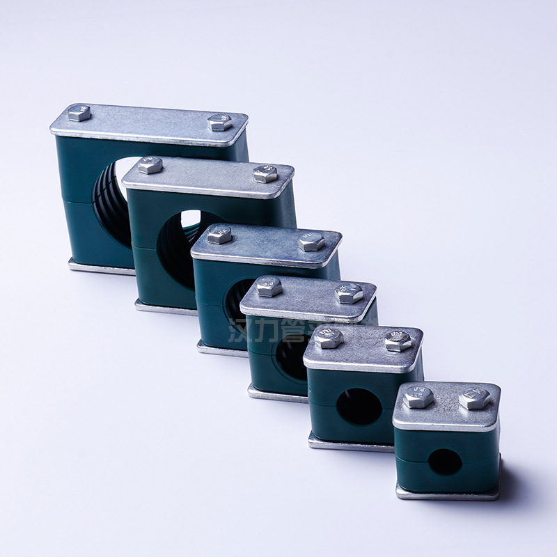 厂家直销轻型塑料管夹体管夹轻型单孔管卡油气管道固定管夹可定制