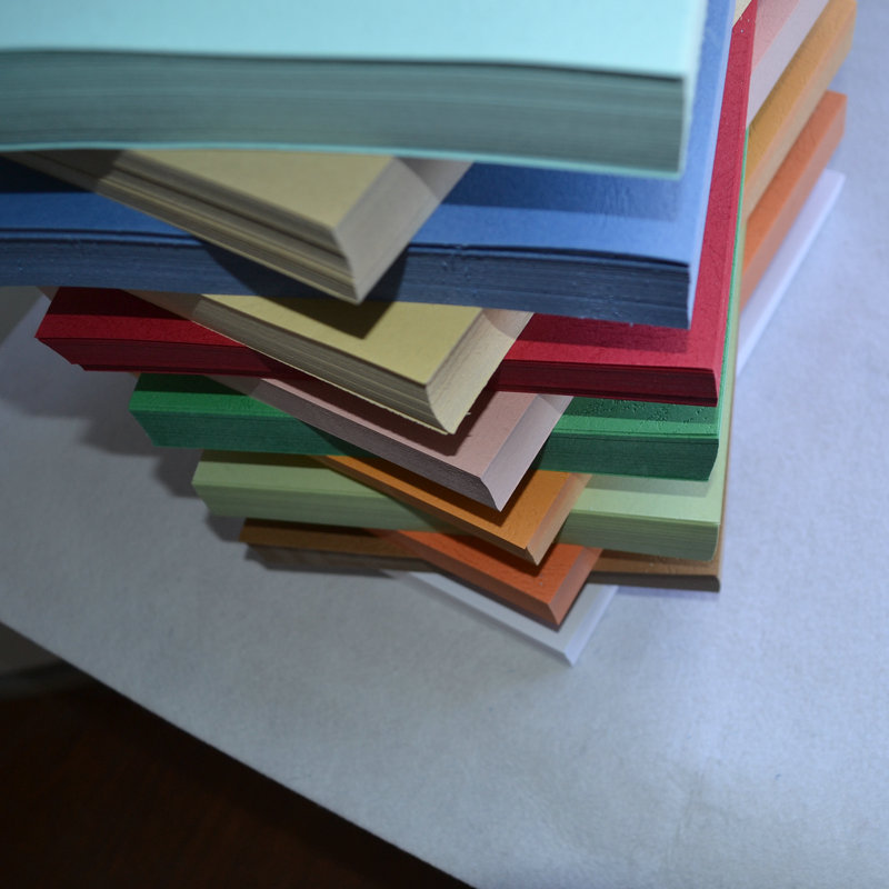 a3   230g彩色真皮皮纹装订纸 彩色卡纸 diy折纸 胶装装订封皮纸