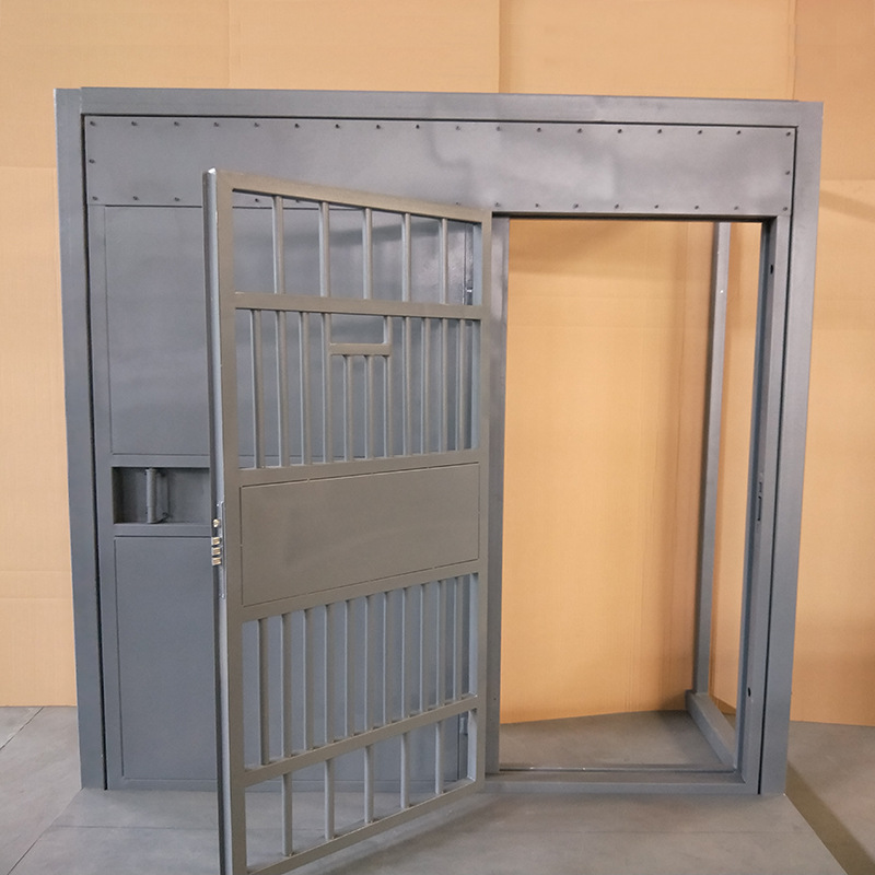 厂家批发 钢制复合双层监室门 栅栏门 监区大门 ab门