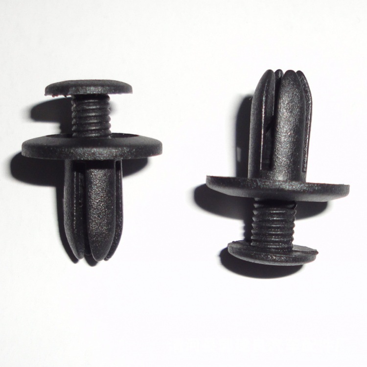 通用型汽车膨胀卡扣15mm*13mm*6mm推进式汽车塑料铆钉卡扣万能扣