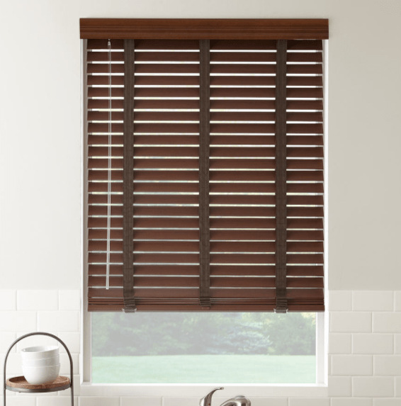 美森 厂家直发 实木百叶窗桐木叶片 办公室百叶窗 遮光透气百叶窗