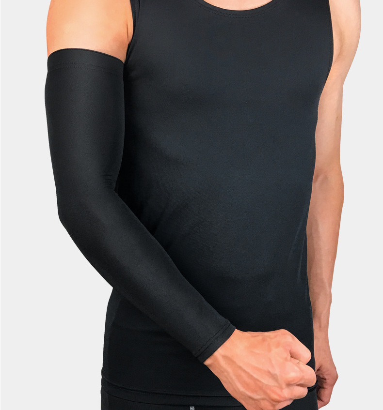 篮球运动护臂秋冬绒毛保暖防寒护肘关节袖套户外滑雪登山骑行跑步