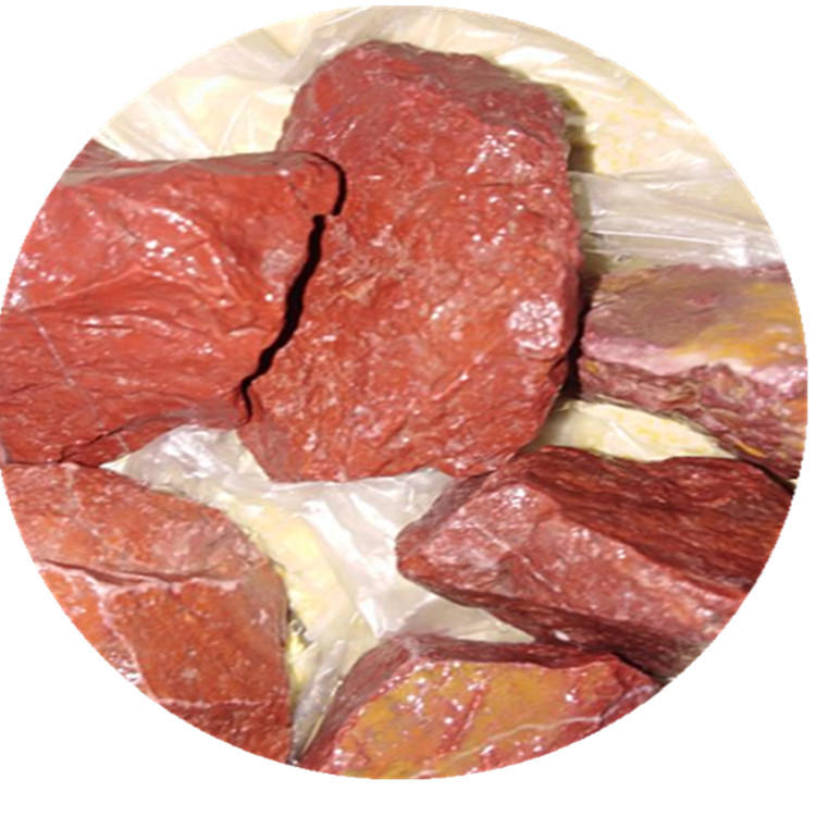 贵州六盘水水磨石 供应6硬度红色米石 红石米子