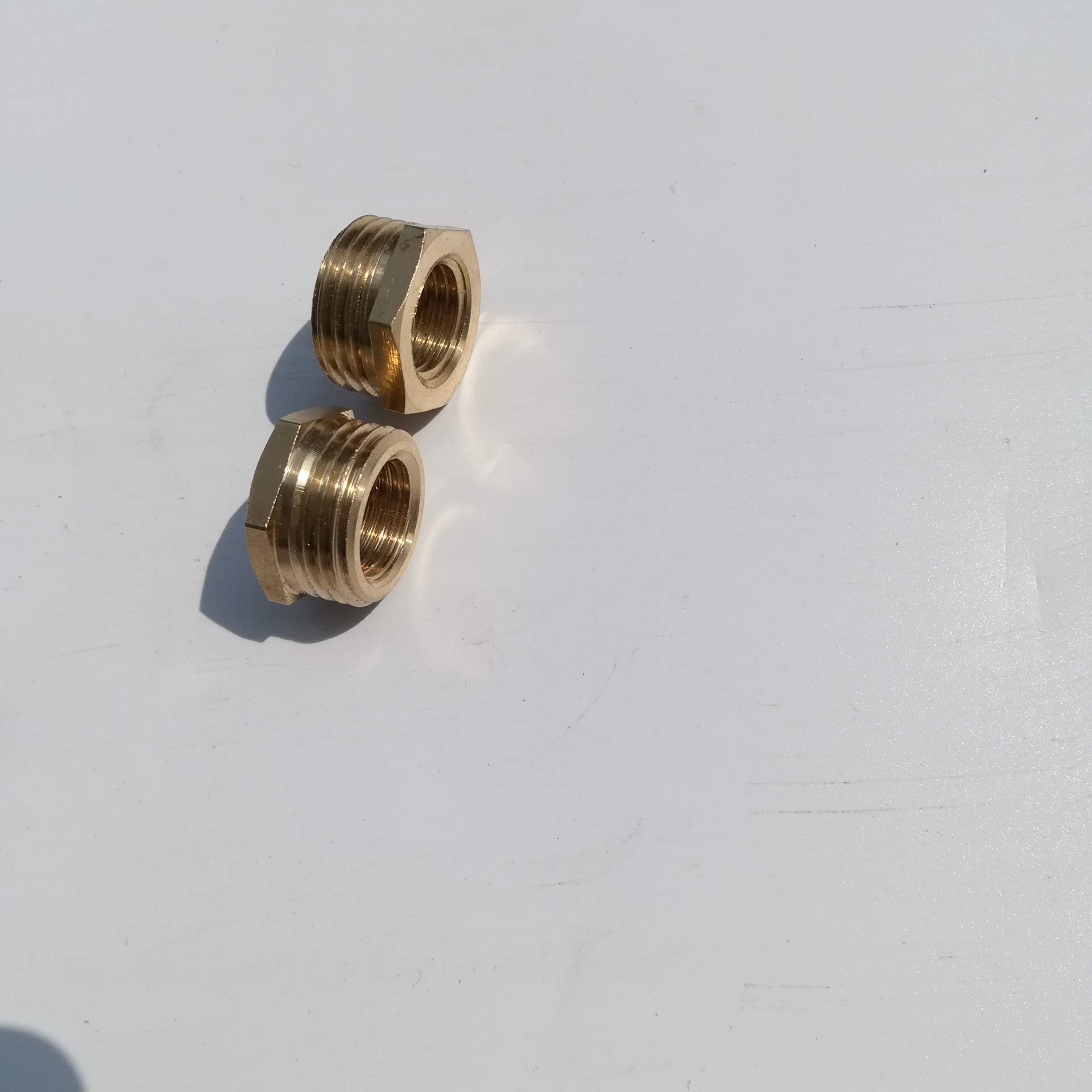 压力表专用铜补芯m14*1.5变4分补心2分变4分铜补心14*1.5变15