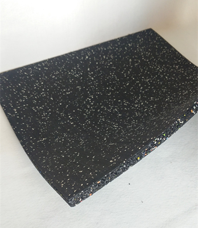 健身房力量区地垫复合花颗粒地胶 地胶 健身房