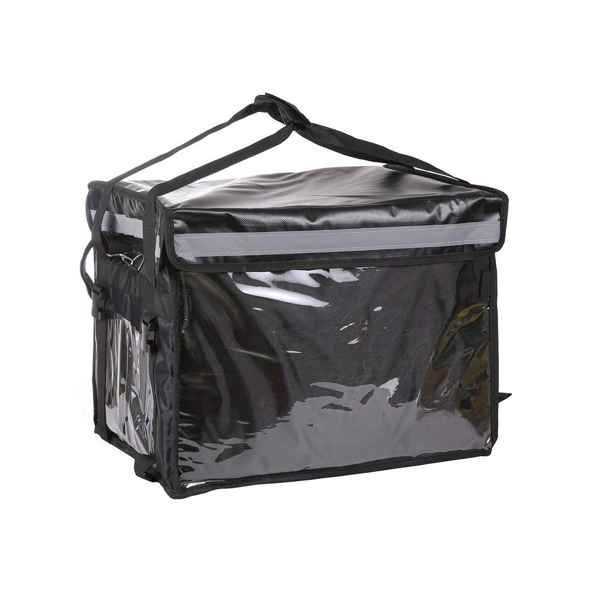 深圳厂家来图定做大号防水外卖送餐包 外卖保温箱 可定制logo