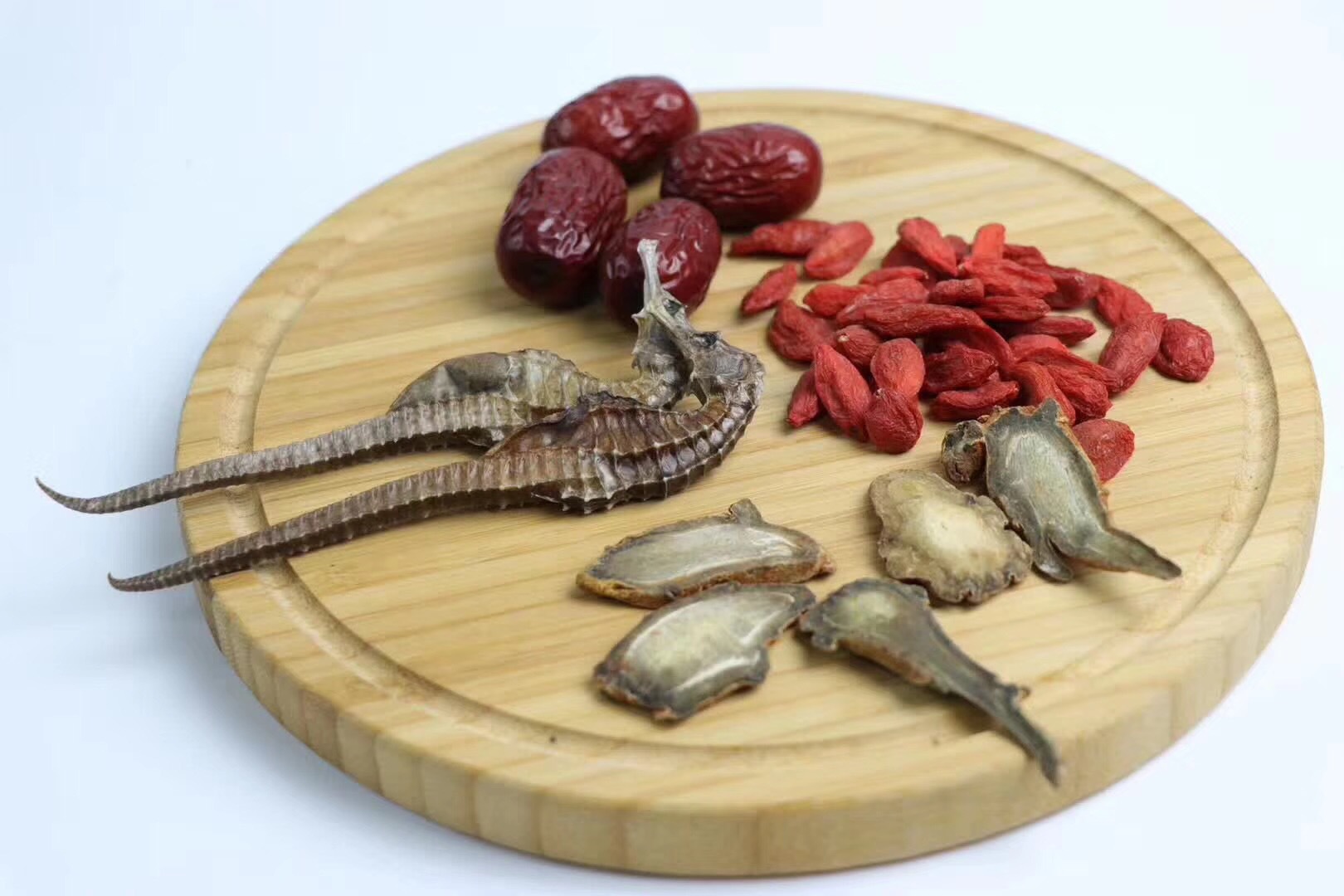 三七海马红枣枸杞党参/黄芪田七 食品批发 三斑海马广式煲汤料包