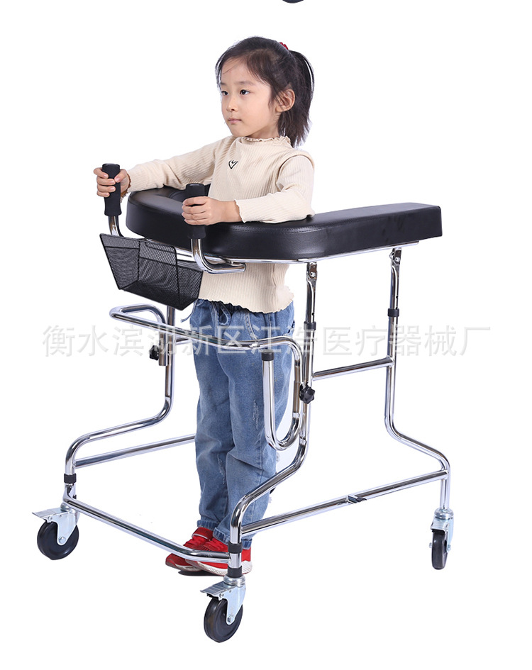 成人学步车中风偏瘫康复器材老人助行器下肢训练站立架练习走路器