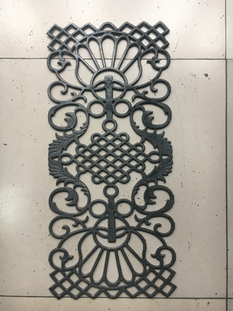 大款龙凤中国结款式 铁艺门楼花柱焊接专用 规格700*320