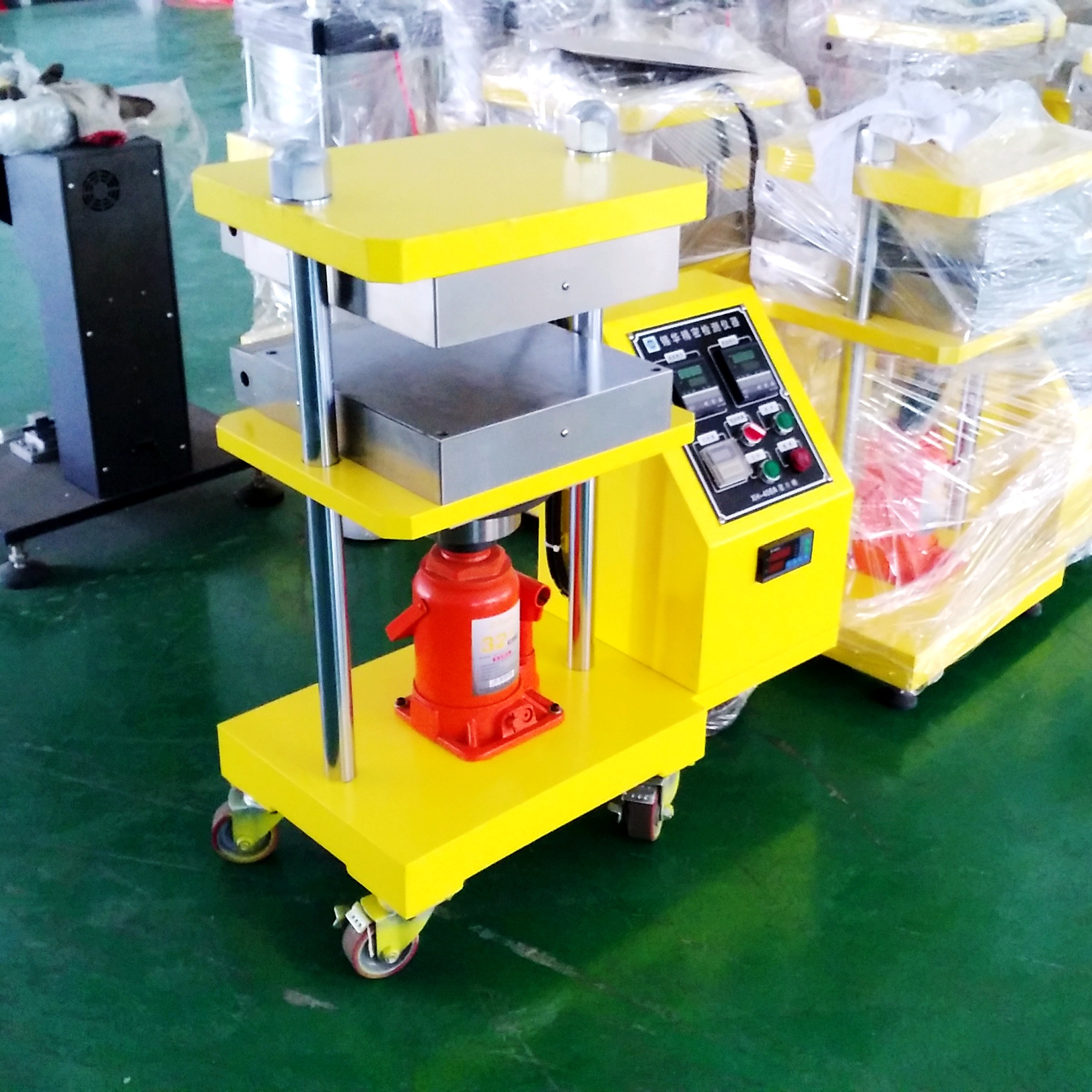 实验室用25吨平板硫化机 小型试验用塑料压片机 塑料实验室设备