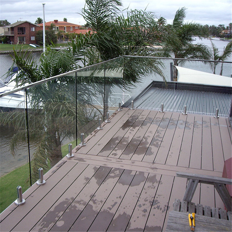 玻璃夹式玻璃栏杆 游泳池五金配件 玻璃护栏