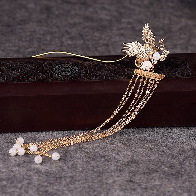 特价货源古风簪子盘发饰品汉服旗袍配饰新娘头饰宫廷流苏步摇发簪