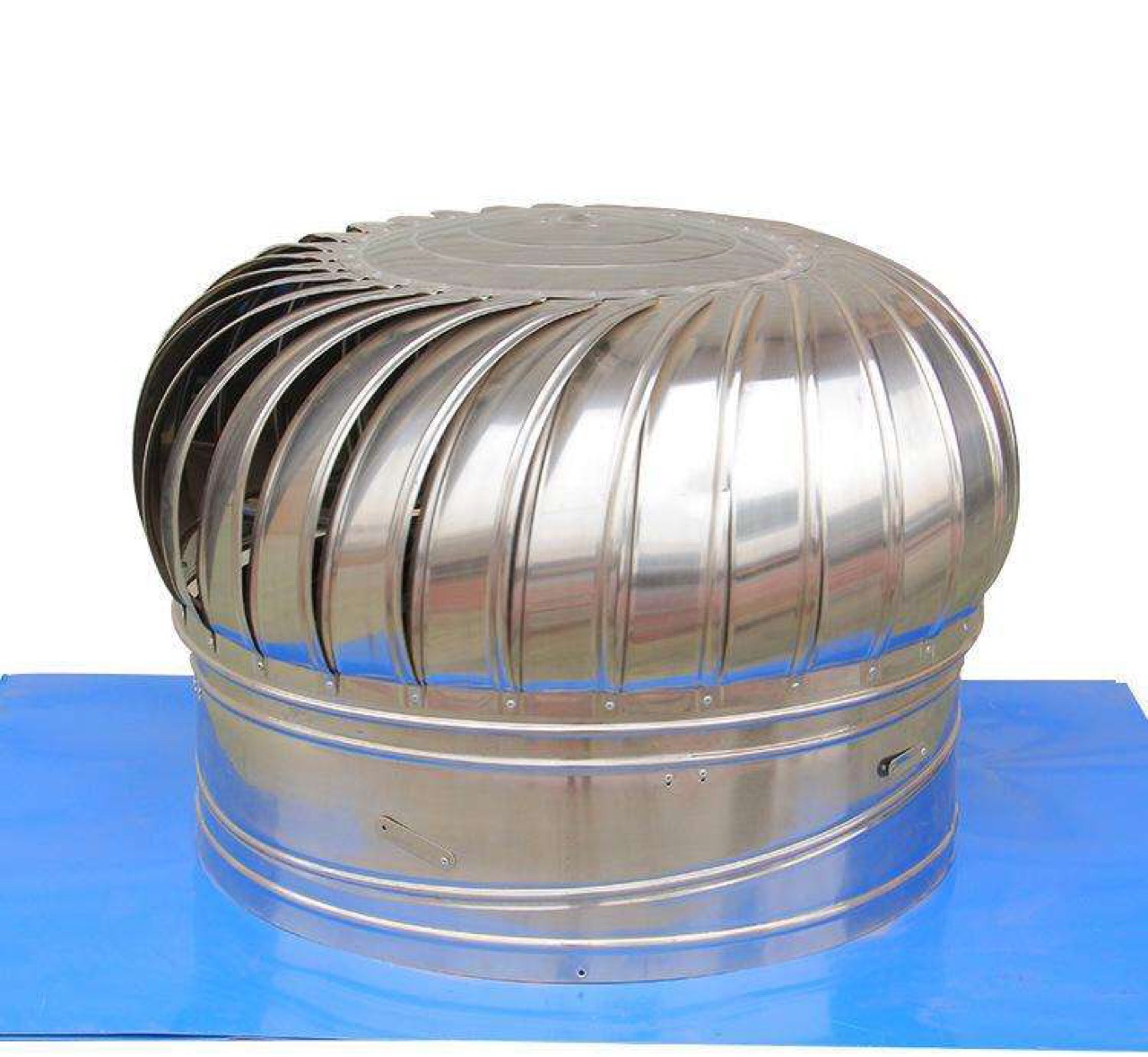 400型不锈钢无动力风帽屋顶通风器通风机通风球排风扇四川成都