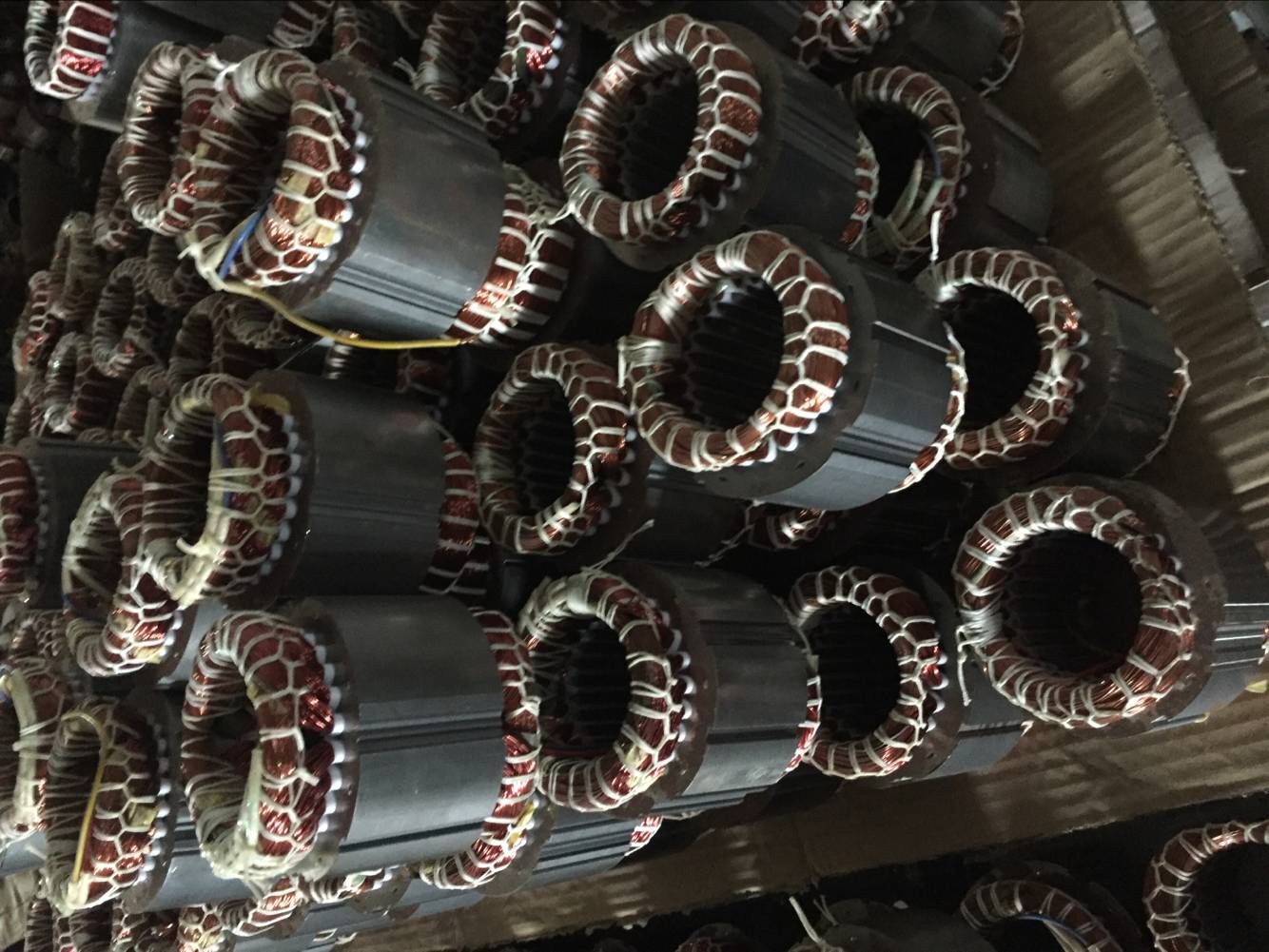 单相电机水泵 线圈铜铝线机器签线加工9公分内48?