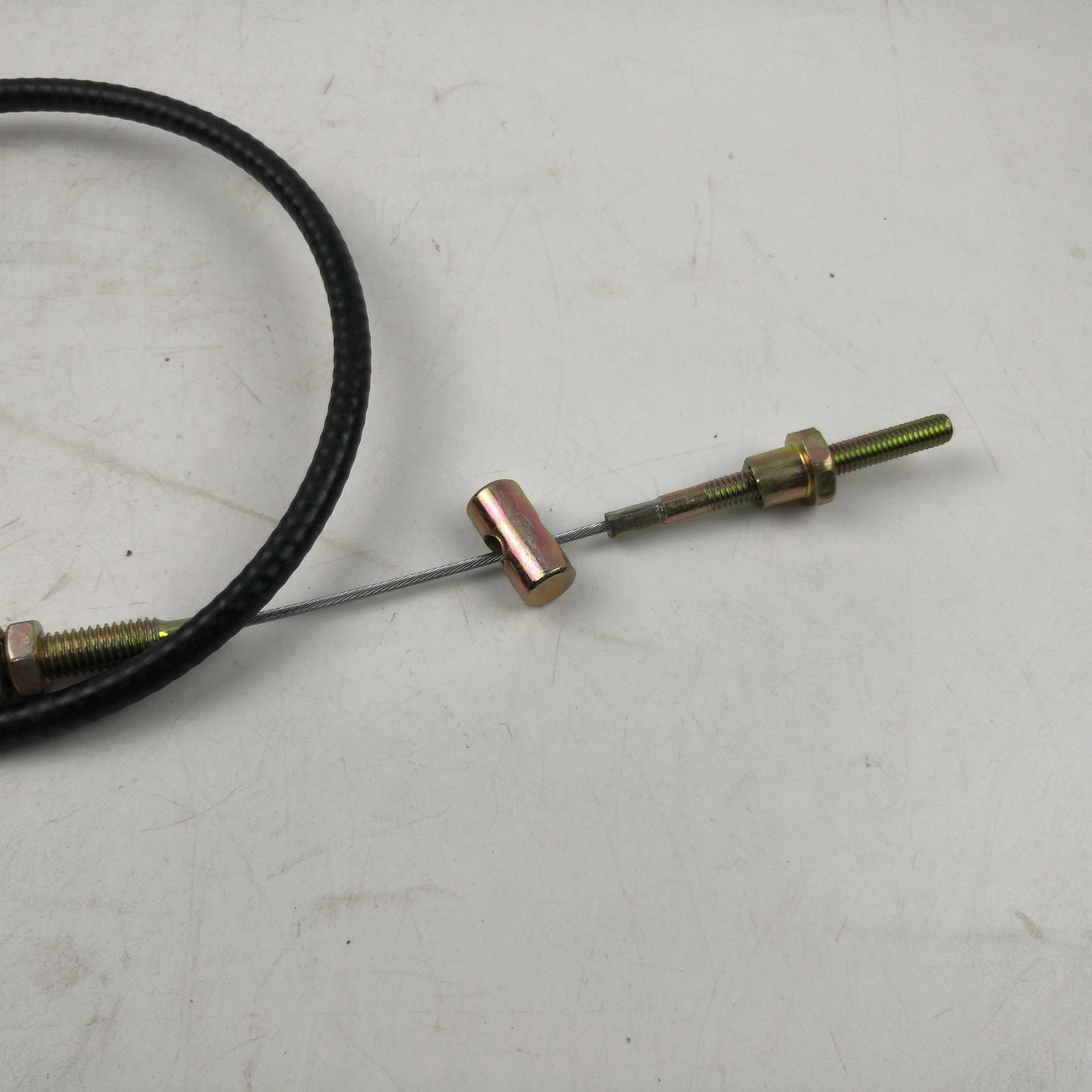 电动三轮车棚车手刹线棚车两边带螺丝手刹线一边带螺丝手刹线