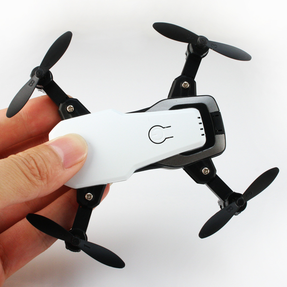 新款迷你折叠航拍四轴飞行器jd-16 实时传输 手势拍照录像无人机