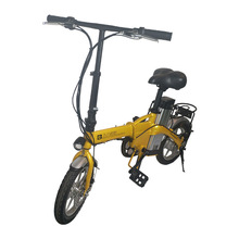12寸电动折叠自行车 成人迷你锂电代驾车 小型电瓶代步车一件代发