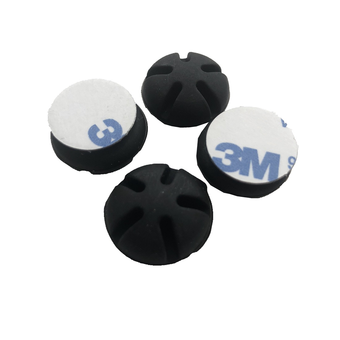 蘑菇万能减震器 弓箭射箭器材复合反曲弓减震胶弓体弓身减震 跨境