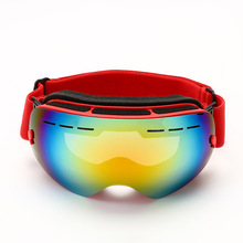 厂家批发大球面镜防风可卡近视眼镜滑雪镜/单层简易逗号户外用品