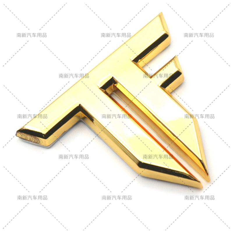 tf车标 个性金属装饰汽车人标志车贴标 3d改装tf车身贴 侧标贴