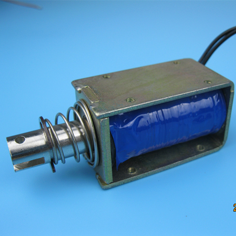 厂家直销 直流 推拉 框架式电磁铁sq1253 24vdc