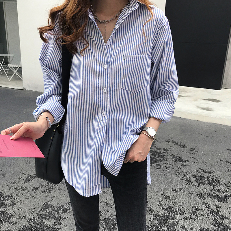 竖蓝白条纹衣服