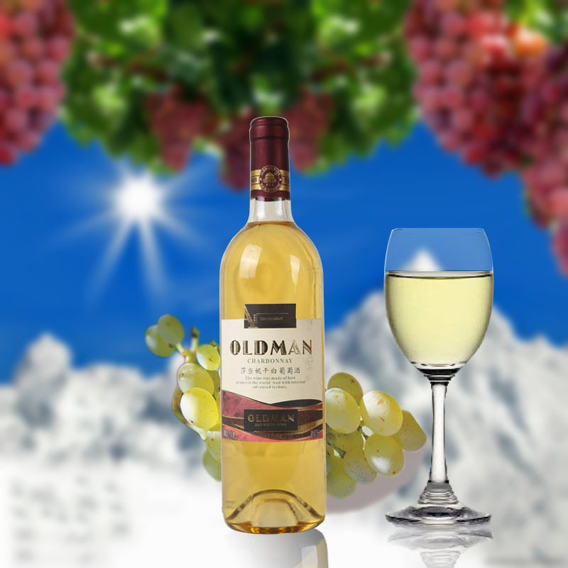 奥德曼莎当妮干白750ml国产干红葡萄酒