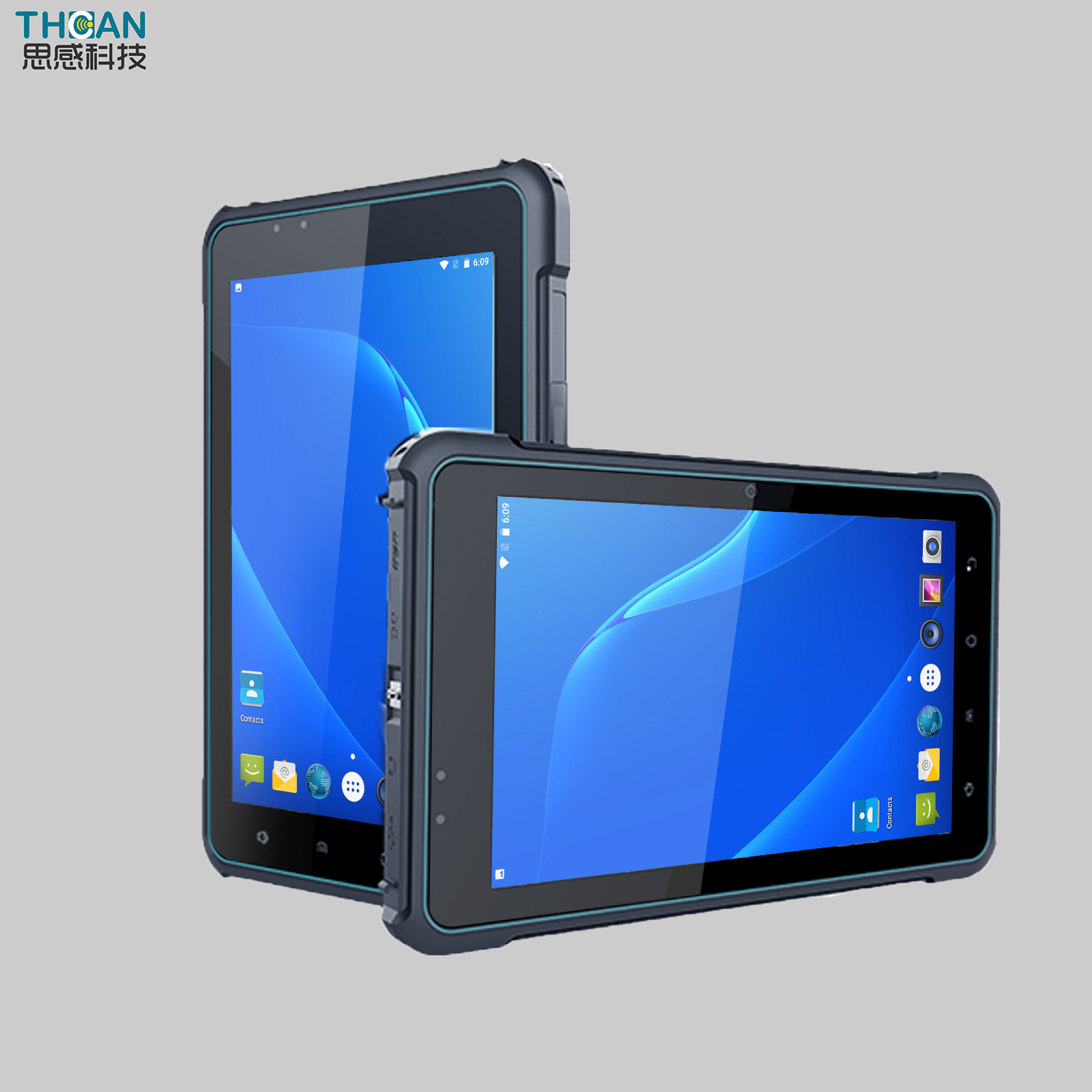 rfid远距离工业平板 pda平板终端 人脸识别终端 条码扫码平板终端